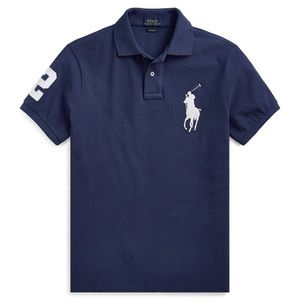 Custom Slim Fit Mesh Men’s Ralph Lauren Polo